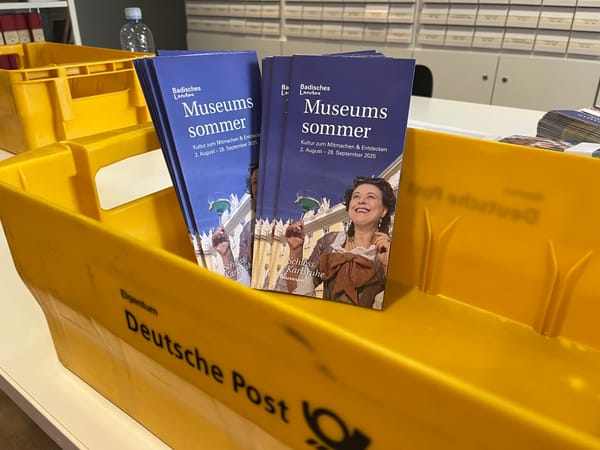 Versandaktion zum "Museumssommer"